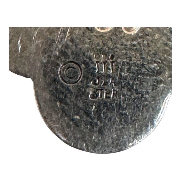 Vintage James Avery Sterling Silver Descending Dove Pendant Necklace Religious - Picture 4 of 14